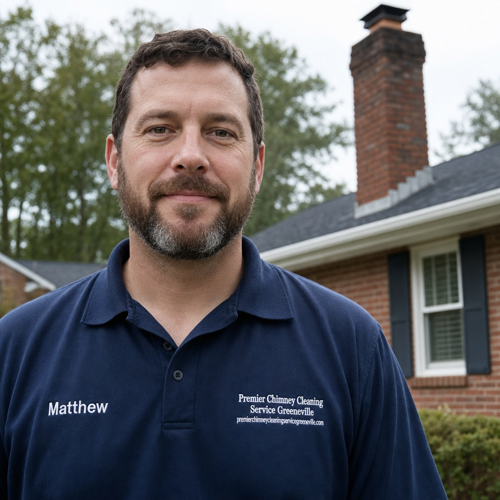 Matthew Gonzalez, owner of Premier Chimney Cleaning Service Greeneville